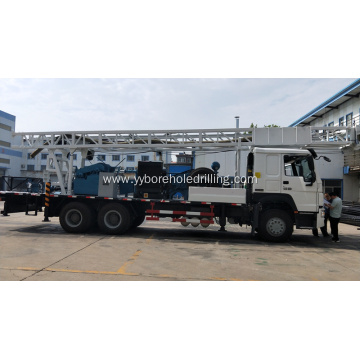 Deep 400m Truck-Mounted Water Well Drilling Rig